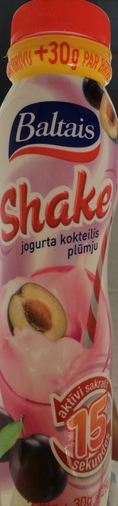 Shake jogurta kokteilis